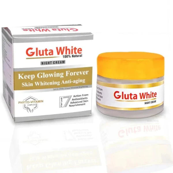 Glutawhite  Night cream, Best for whitening, pigmentation & acne, Glutathione cream