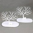 Little Deer Earrings Necklace Ring Pendant Bracelet Jewelry Display Stand Tray Tree Storage Racks Organizer Holder - Available Colors Black 🖤 And White 🤍