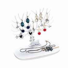 Little Deer Earrings Necklace Ring Pendant Bracelet Jewelry Display Stand Tray Tree Storage Racks Organizer Holder - Available Colors Black 🖤 And White 🤍