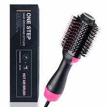 One-Step Hair Dryer & Straightener | 3-in-1 Multifunction Styling Brush  –  Hot Air Brush Styler & Volumizer