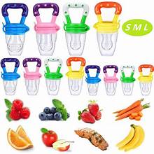 Baby Fruit Feeder Pacifier – Fresh Food Nibbler for Infants & Toddlers | Safe Silicone Feeding Pacifier