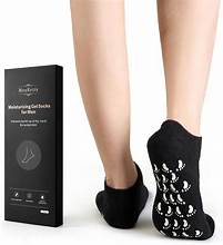Spa Gel Socks for Cracked Heels – Deep Moisturising Silicone Gel Foot Care Socks