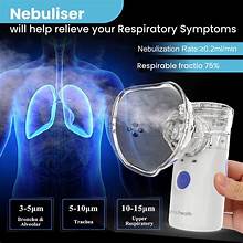 Mash Nebulizer Inhalator Adult Kids Mini Silent Steam Nasal Humidifier Inhaler To Nebulizer Asthma