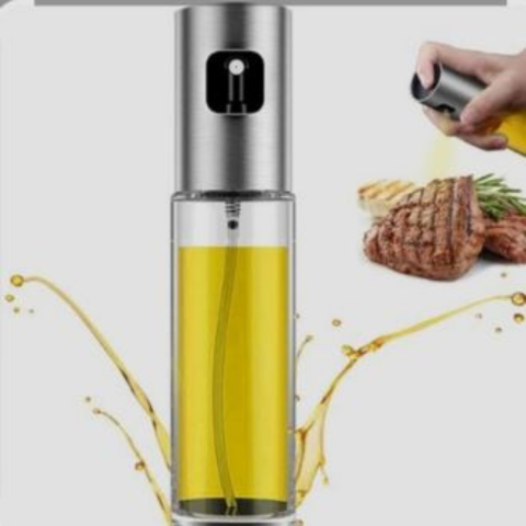 oil spray bottle dispenser delivers (Glassware)