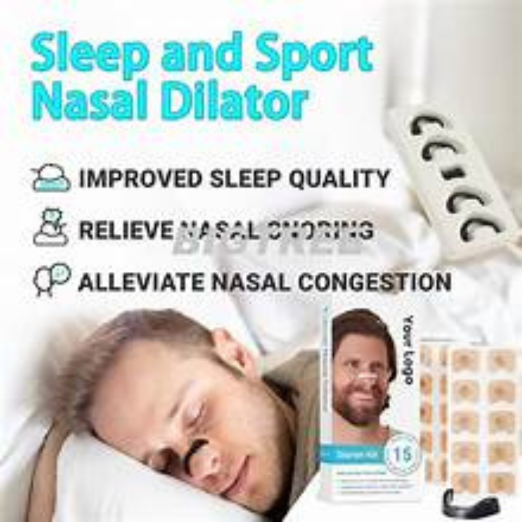 Sleepco Nasal Dilator Starter Kit 4 Sizes Improve Airflow
