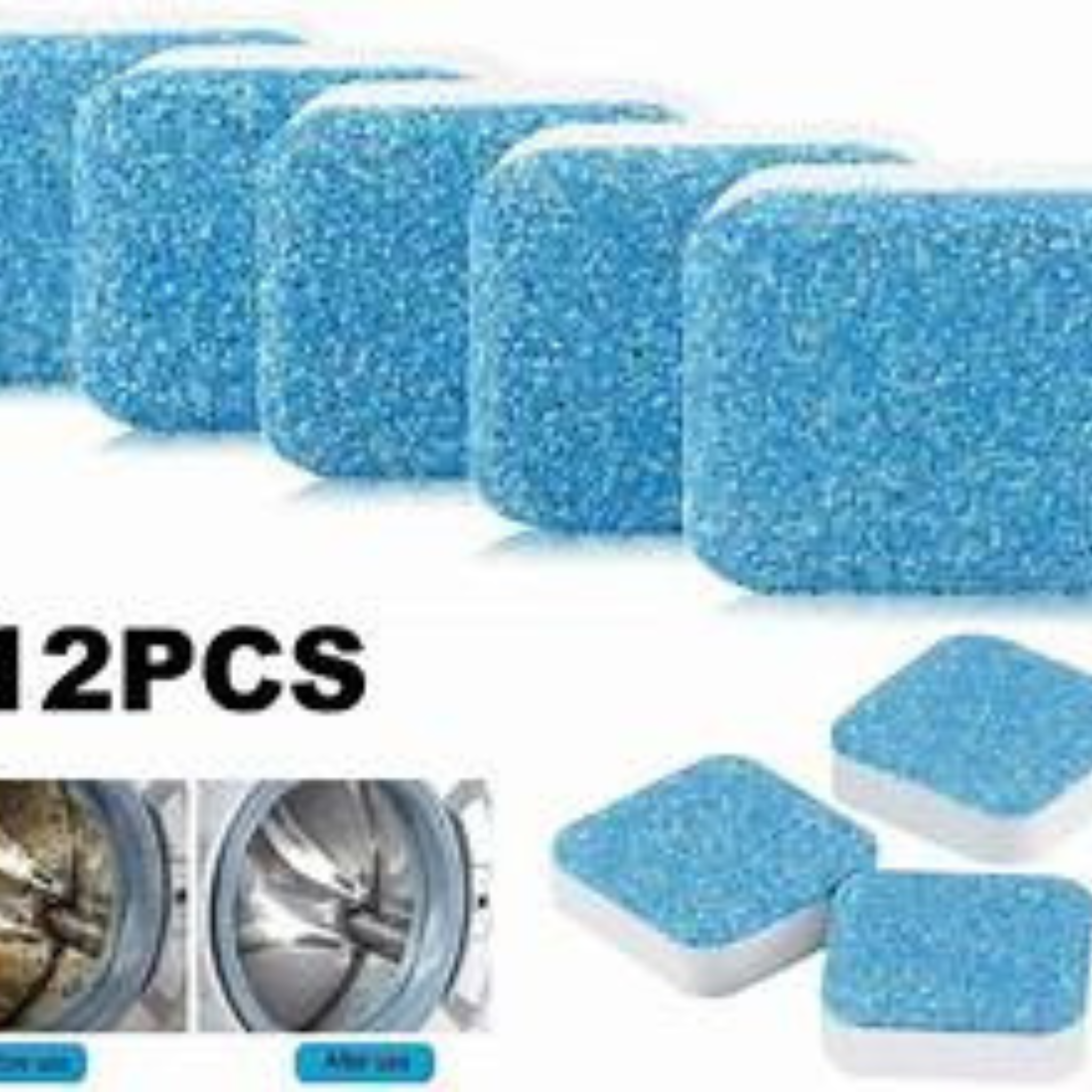 12pcs Washing Machine Tablet