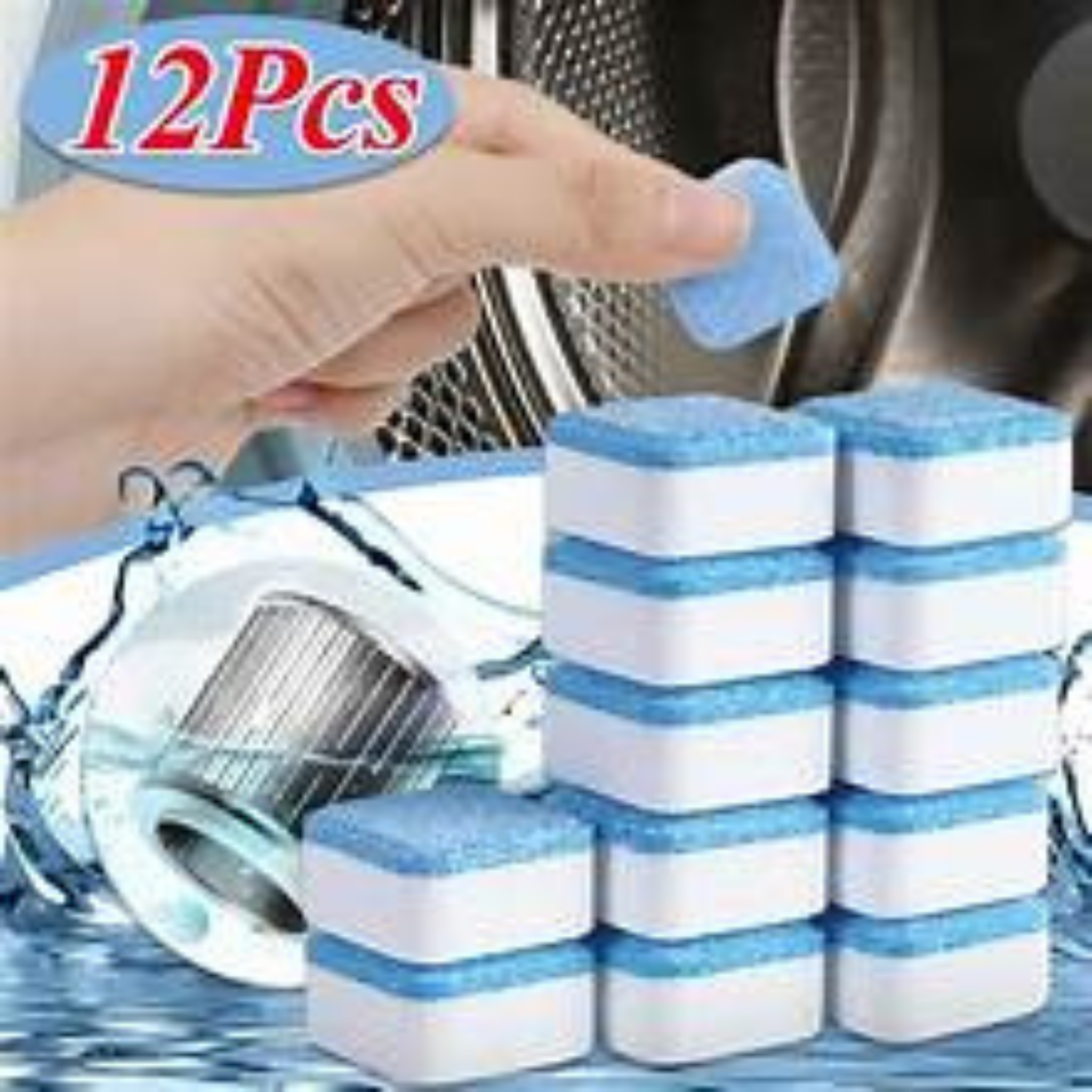 12pcs Washing Machine Tablet