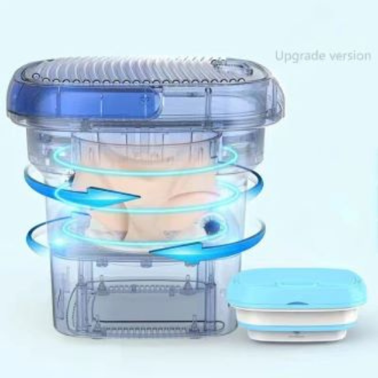 Portable Washing Machine, Folding Mini Washing Machine Sterilizing And Drying Washing Machine Is Suitable For Baby Clothes
