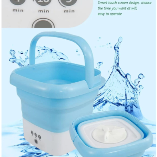 Portable Washing Machine, Folding Mini Washing Machine Sterilizing And Drying Washing Machine Is Suitable For Baby Clothes