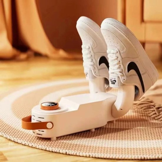 Foldable Shoe Dryer Electric Shoe Warmer Heater Boot Warmer Shoe Intelligent Timer Shoe Dryer Deodorizing Sterilizing Shoe Dryer