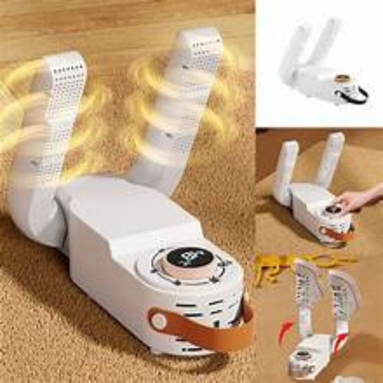 Foldable Shoe Dryer Electric Shoe Warmer Heater Boot Warmer Shoe Intelligent Timer Shoe Dryer Deodorizing Sterilizing Shoe Dryer