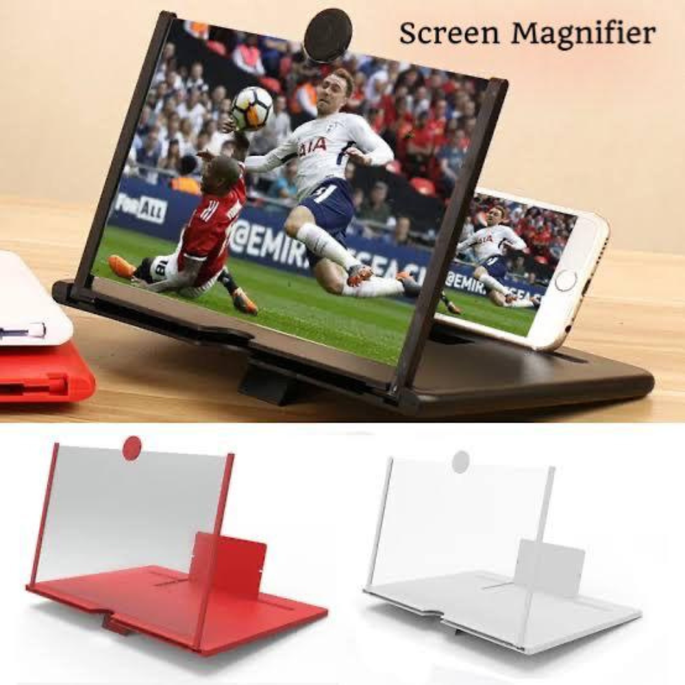 Mobile Screen Magnifier I Mobile Phone Amplifier I Foldable Magnifier Stand