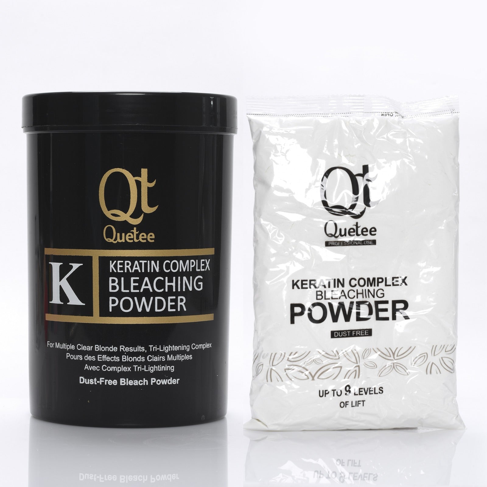 Qt Dust Free Bleaching Powder.  * white * Blue