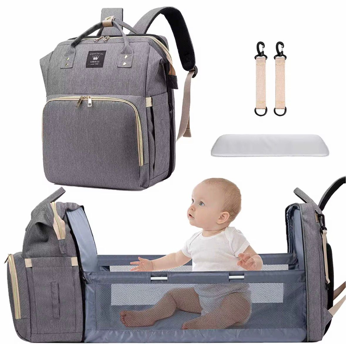 3in1 Multifunction Mummy Bag