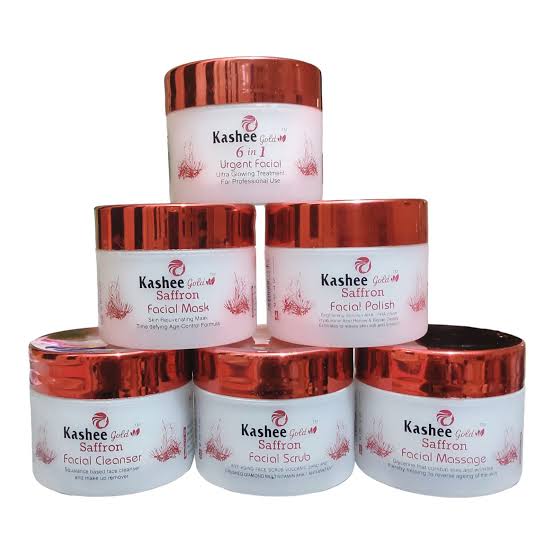 Kashee's zafrani  6 steps parlour pack