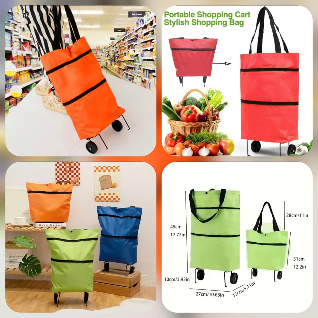 Expandable Travel Trolly Bag (Random Colours)