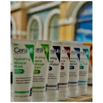 High-quality CeraVe Hydrating Mineral Facial Kit Imported Meterial (6pc pack)