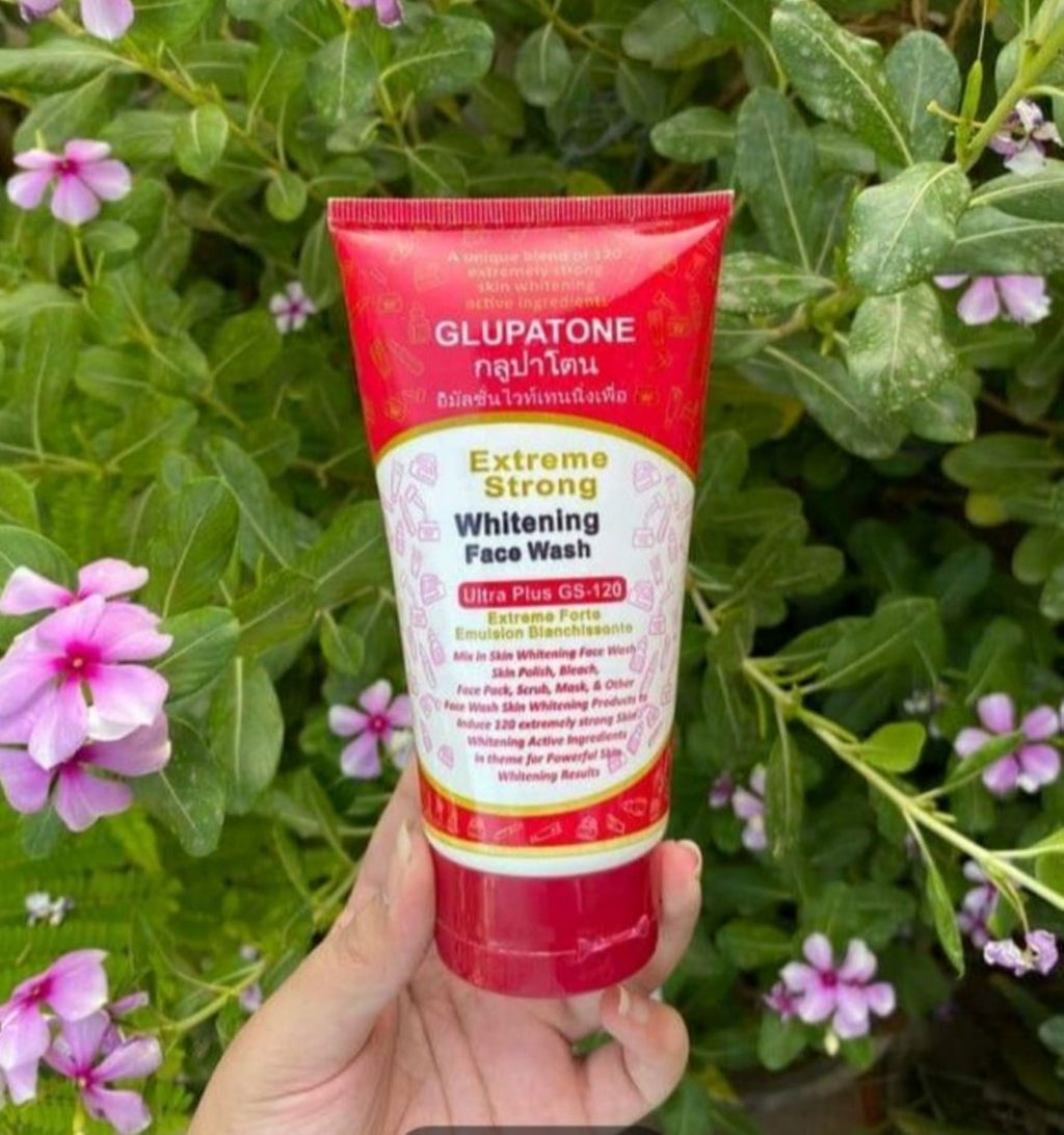 "Whitening Face Wash GS 120 Extreme Strong Whitening for Clear Skin 100ml