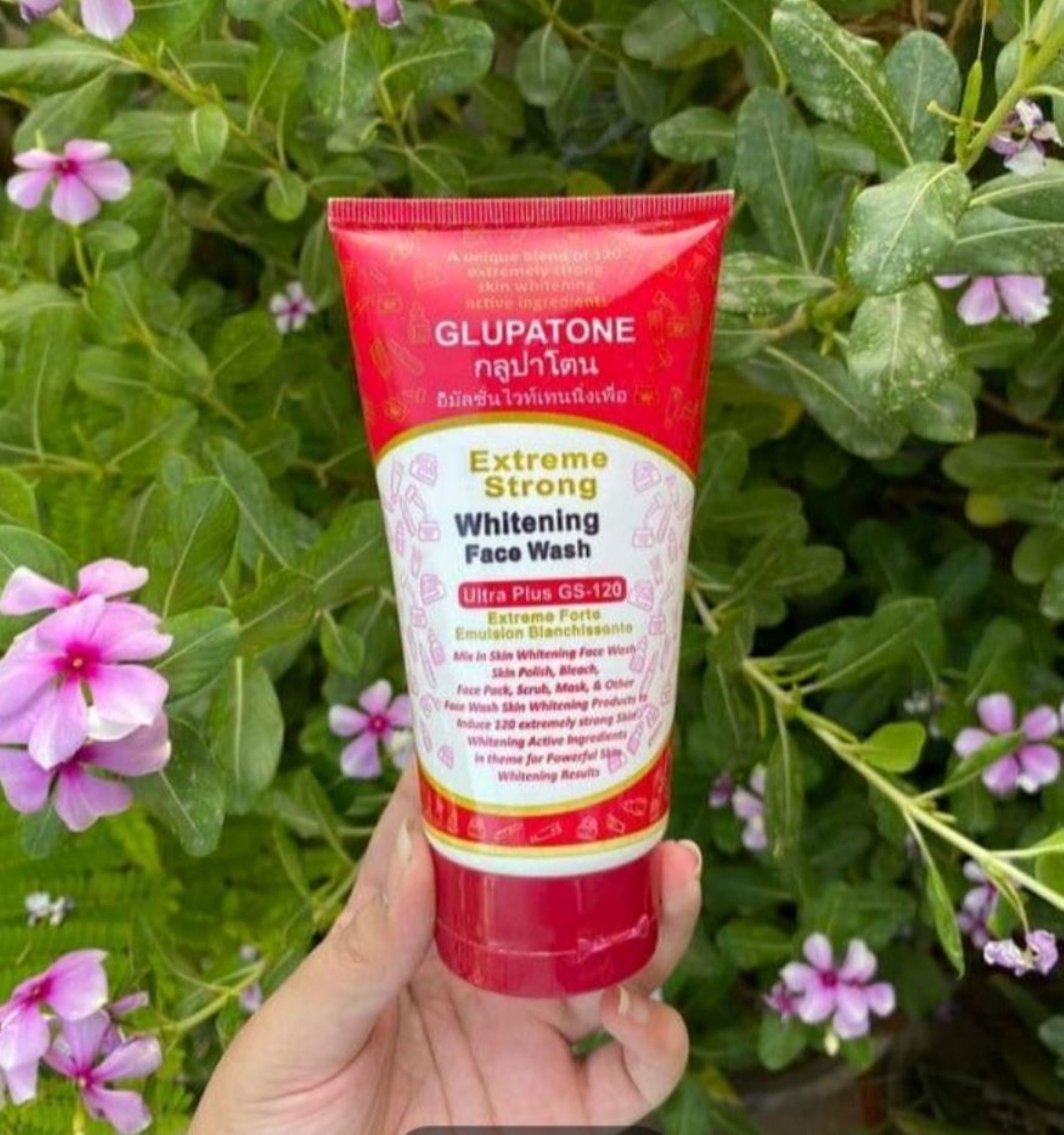 "Whitening Face Wash GS 120 Extreme Strong Whitening for Clear Skin 100ml