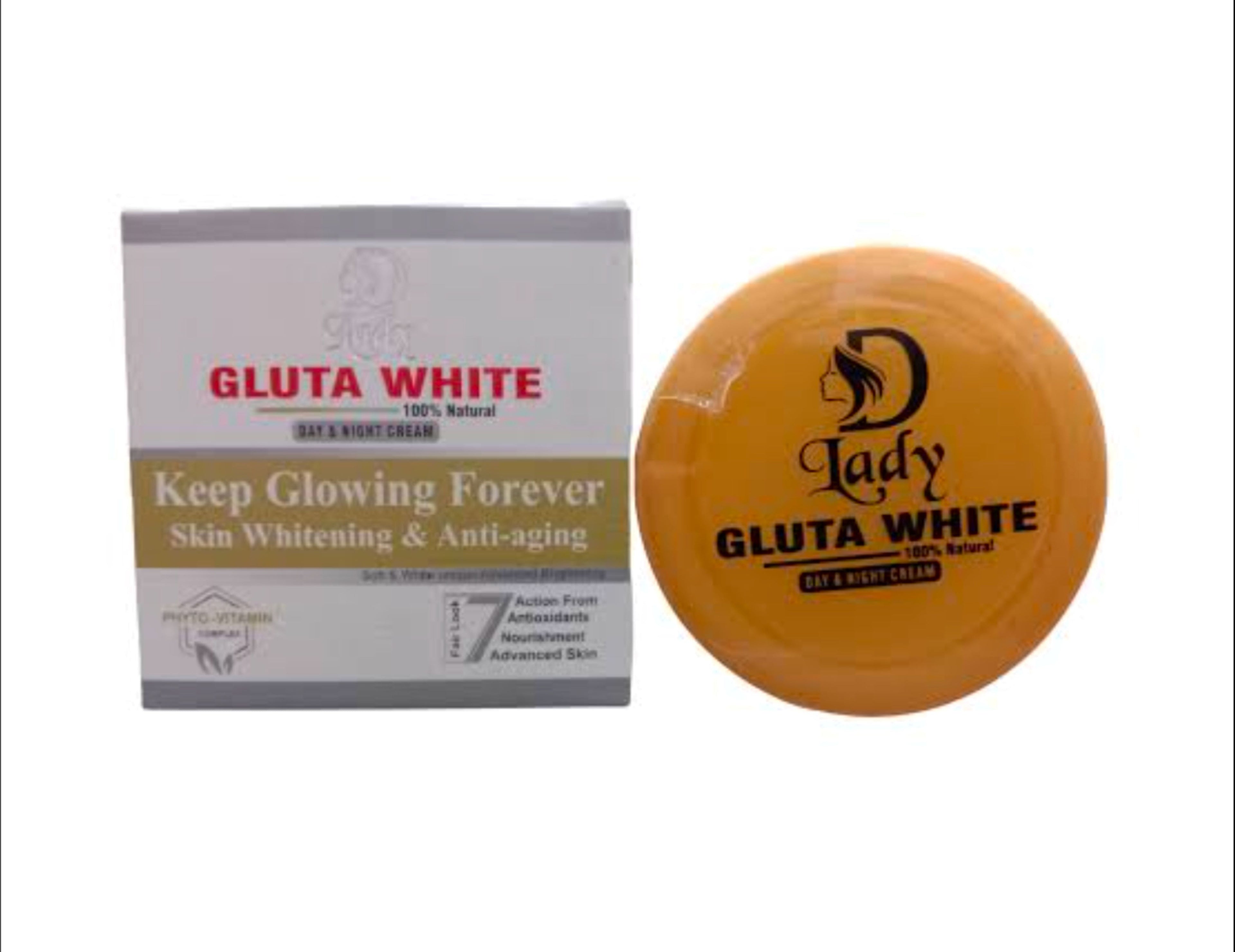 Keep Glowing Forever Skin Whitening Anti-Aging Night Cream for Wrinkle Reduction, Dark Spot Fading, Even Skin Tone, and Youthful Radiance