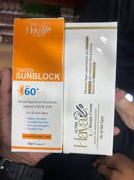 Haya Tinted Sunblock SPF 60+ - Broad Spectrum Sun Protection for All Skin Types by Rabi