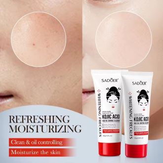 Whitening Moisturizing Cleanser for Face with gift of multani Maask– Oil Control Facial Wash for Acne-Prone Skin – Refreshing Skin Brightening Cleansing Foam – Deep Pore Cleanser with Whitening – Moisturizing Face Wash for Hyperpigmentation