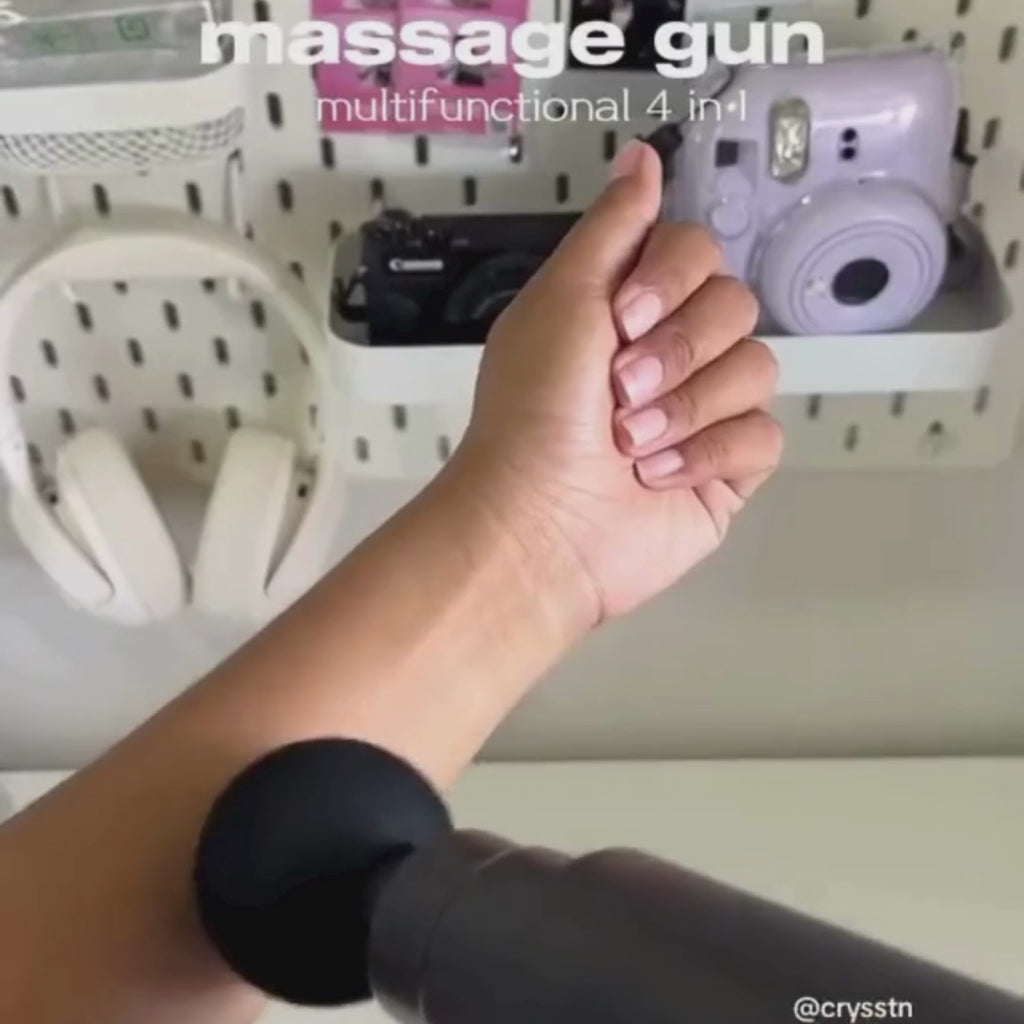 Pulse Pro Massage Gun – Portable Deep Tissue Massager for Pain Relief
