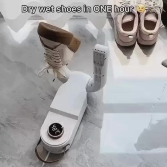 Foldable Shoe Dryer Electric Shoe Warmer Heater Boot Warmer Shoe Intelligent Timer Shoe Dryer Deodorizing Sterilizing Shoe Dryer
