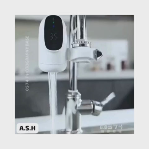 3000W Fast Heating Digital Display Instant Water Heater Tankless Heaters Kitchen Electric Hot Water Tap Bathroom Heating Faucet