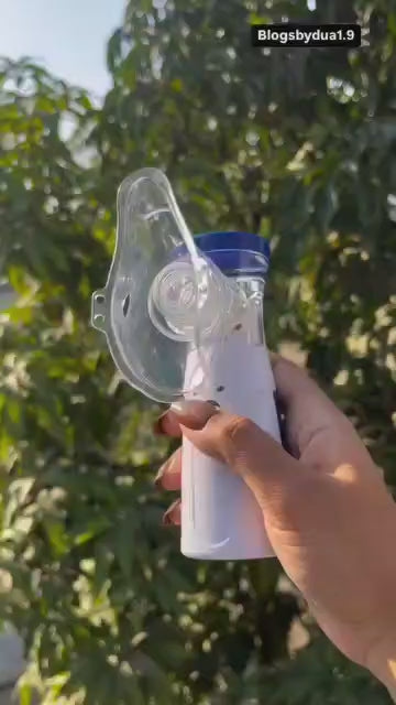 Mash Nebulizer Inhalator Adult Kids Mini Silent Steam Nasal Humidifier Inhaler To Nebulizer Asthma
